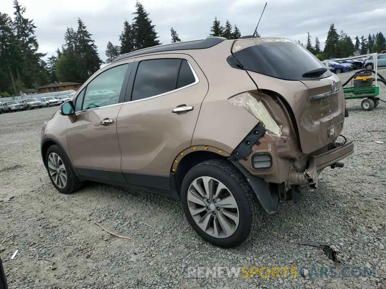 2 Photograph of a damaged car KL4CJASB9KB868725 BUICK ENCORE 2019