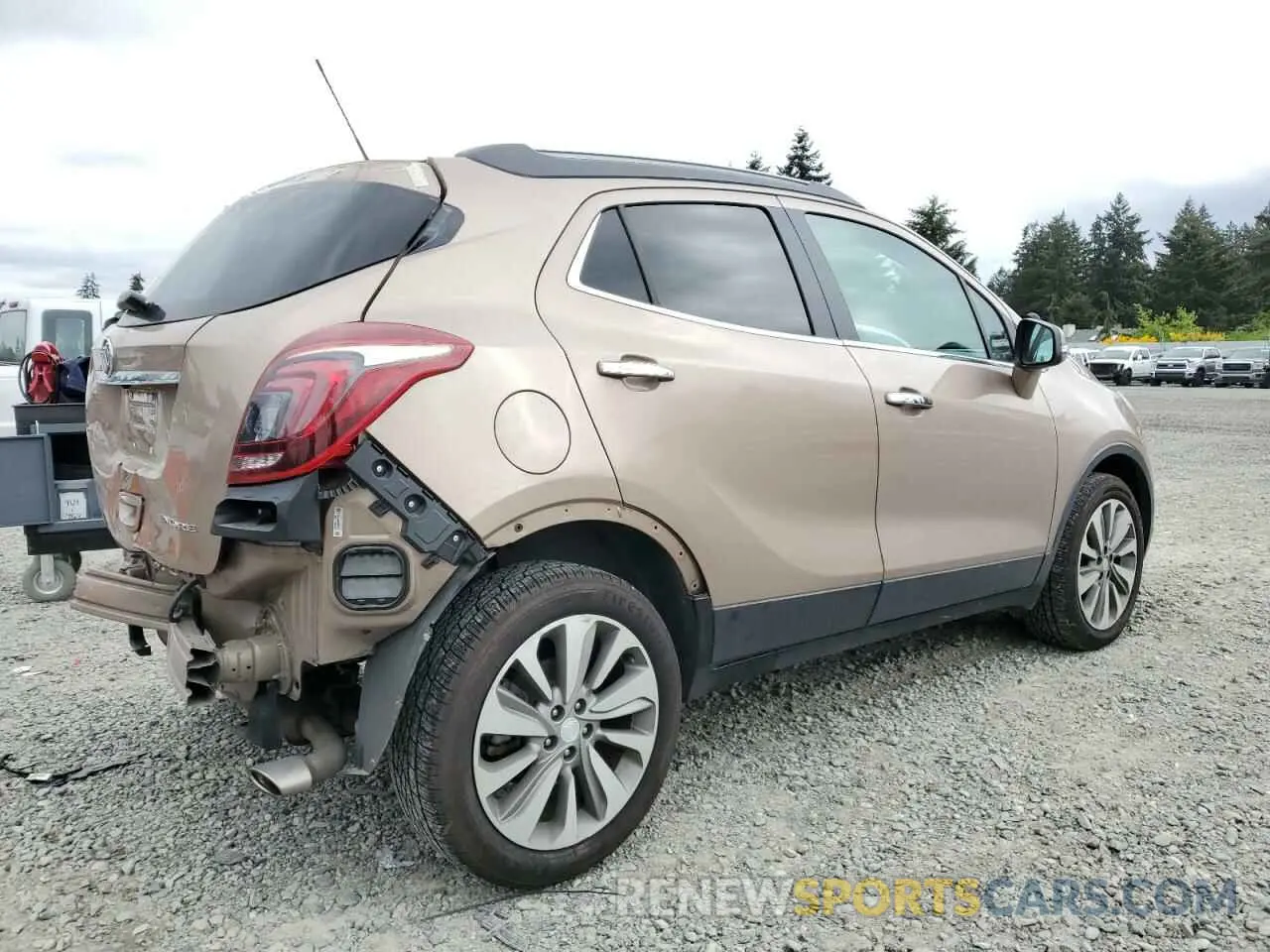 3 Photograph of a damaged car KL4CJASB9KB868725 BUICK ENCORE 2019