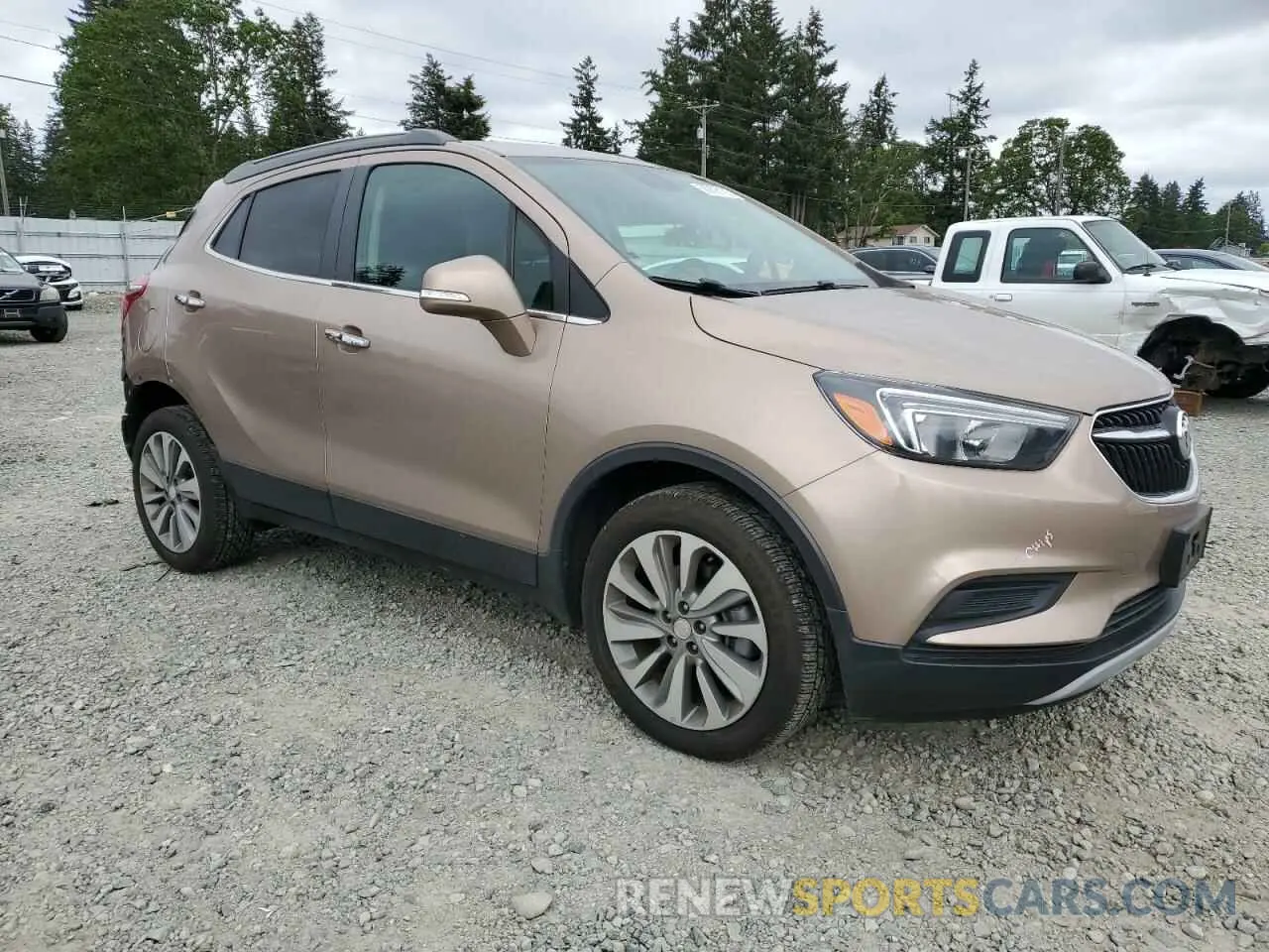 4 Photograph of a damaged car KL4CJASB9KB868725 BUICK ENCORE 2019