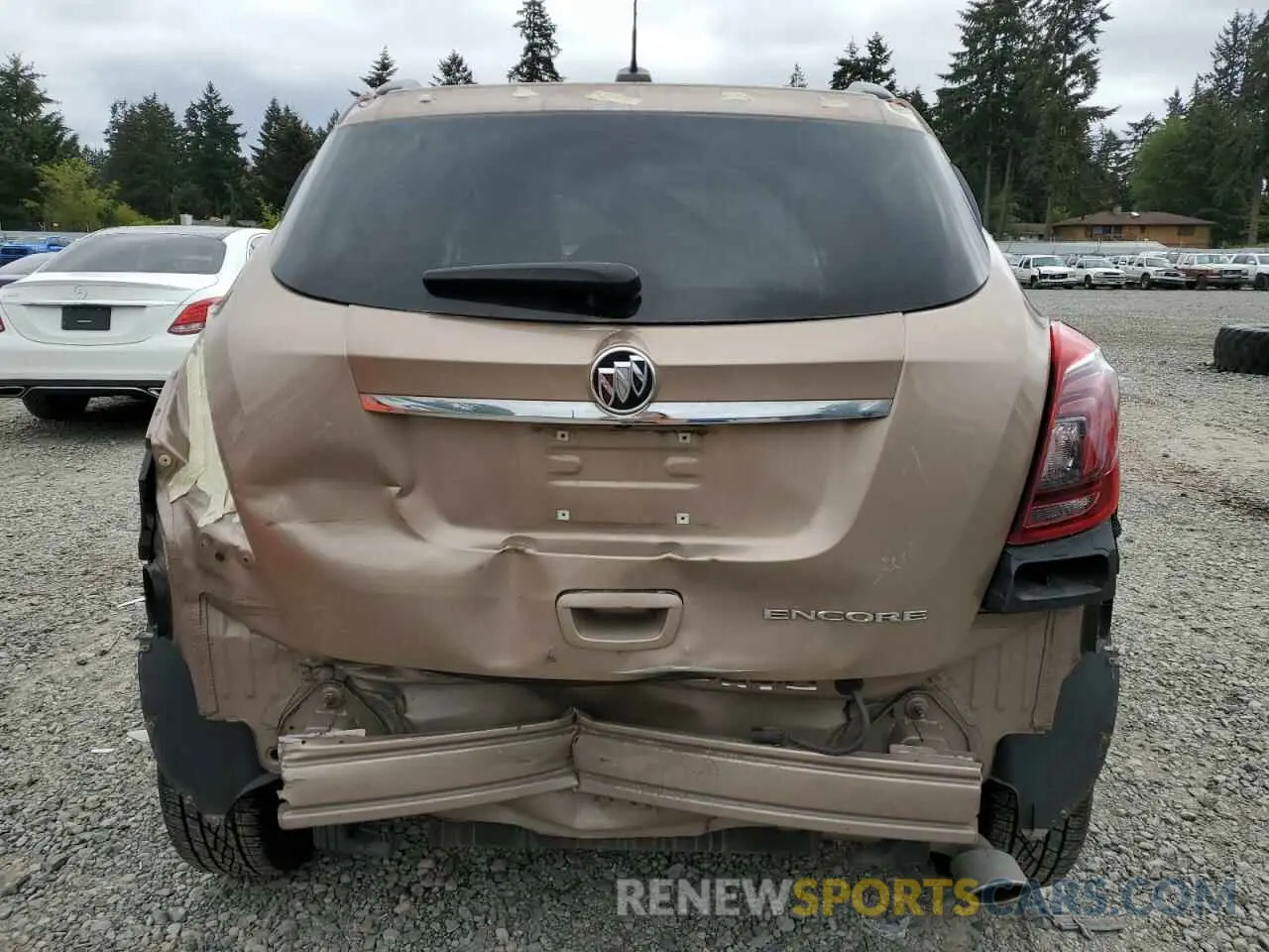 6 Photograph of a damaged car KL4CJASB9KB868725 BUICK ENCORE 2019