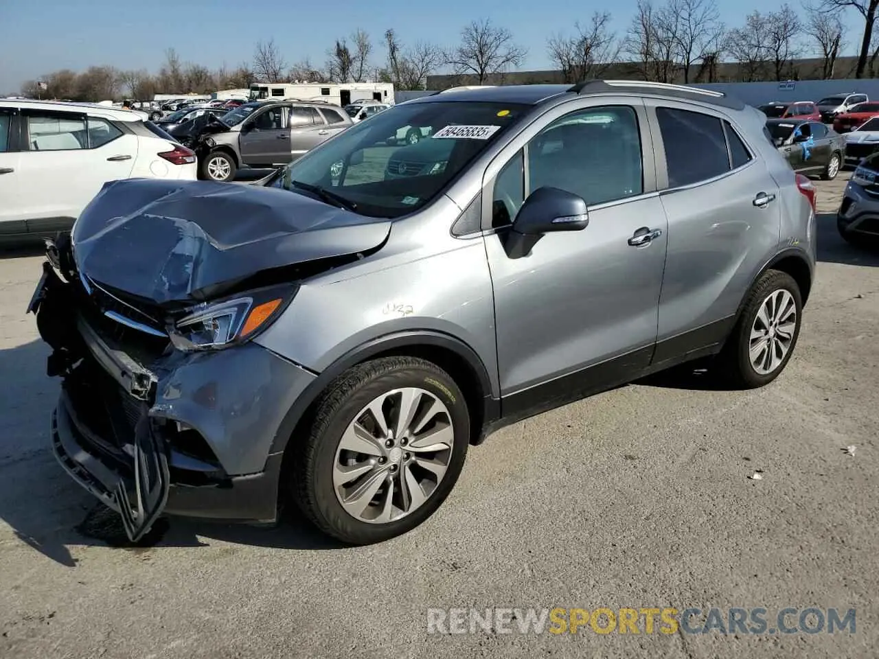 1 Photograph of a damaged car KL4CJASB9KB897304 BUICK ENCORE 2019