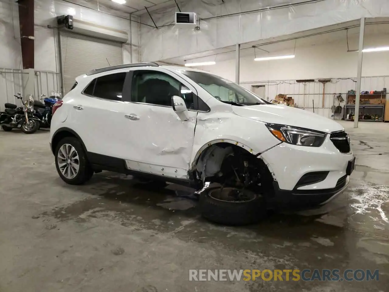 4 Photograph of a damaged car KL4CJASB9KB935811 BUICK ENCORE 2019