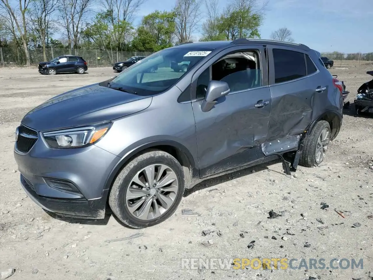 1 Photograph of a damaged car KL4CJASB9KB946694 BUICK ENCORE 2019