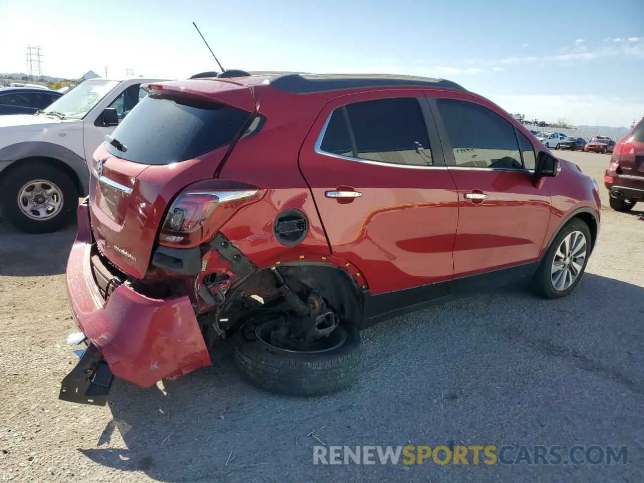 3 Photograph of a damaged car KL4CJASBXKB726447 BUICK ENCORE 2019