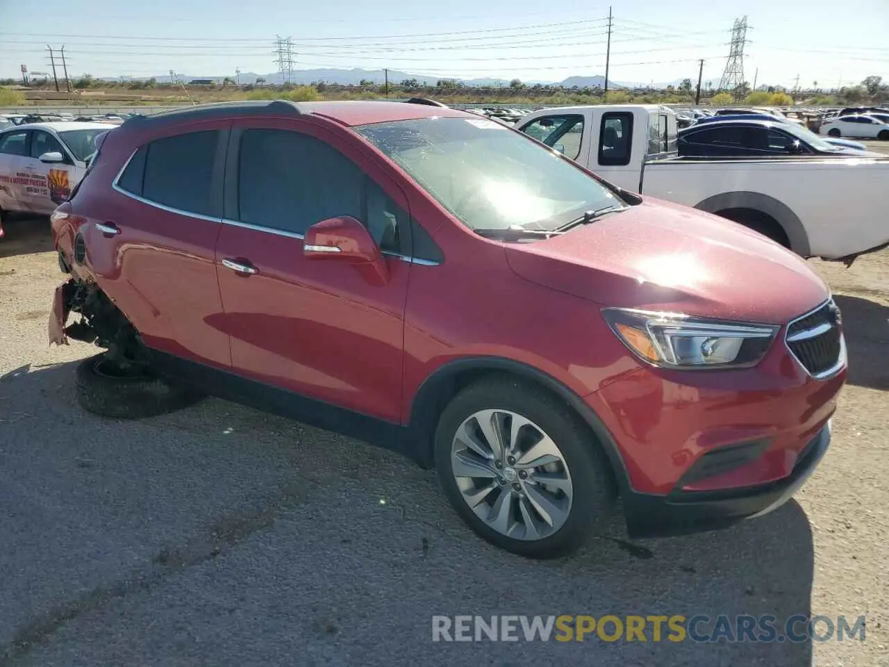4 Photograph of a damaged car KL4CJASBXKB726447 BUICK ENCORE 2019