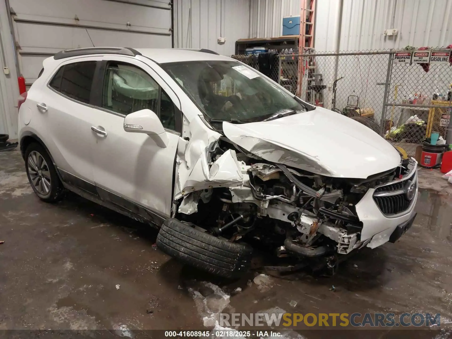 1 Photograph of a damaged car KL4CJASBXKB762851 BUICK ENCORE 2019