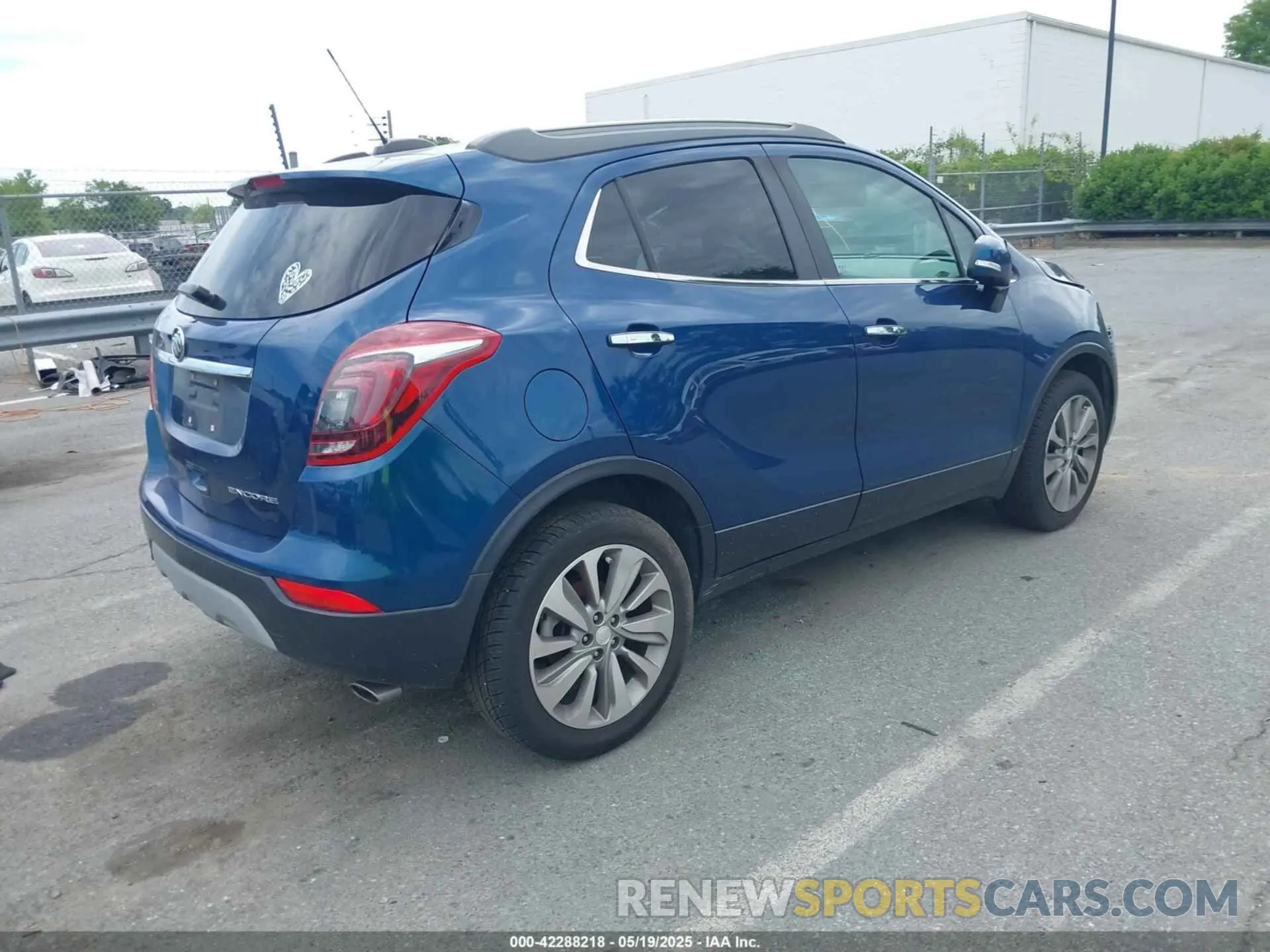 4 Photograph of a damaged car KL4CJASBXKB784204 BUICK ENCORE 2019