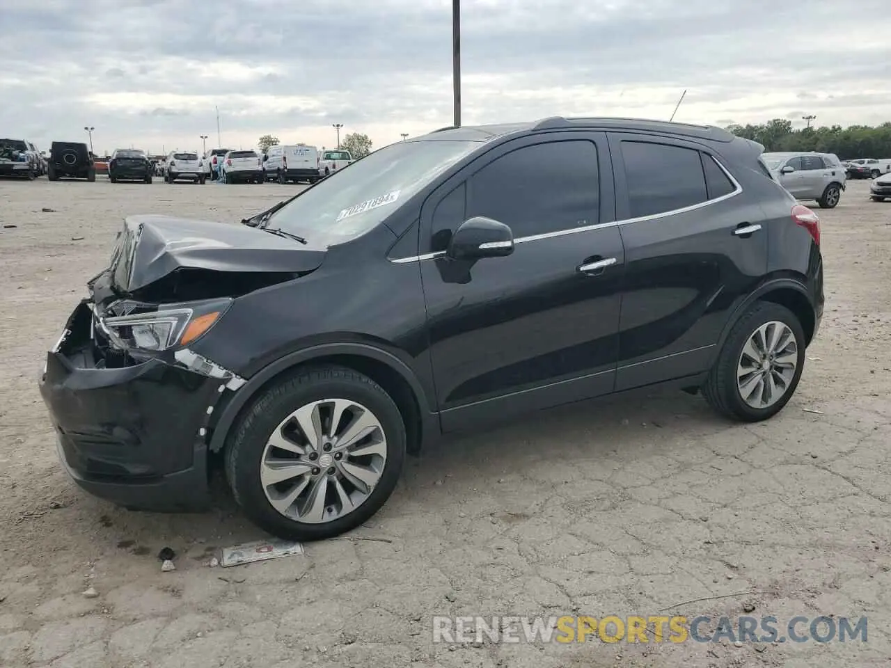 1 Photograph of a damaged car KL4CJASBXKB802538 BUICK ENCORE 2019