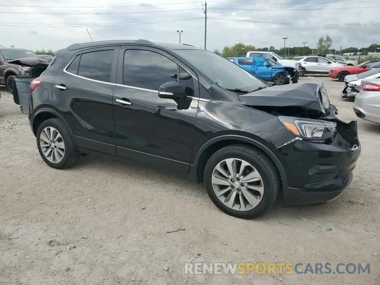 4 Photograph of a damaged car KL4CJASBXKB802538 BUICK ENCORE 2019