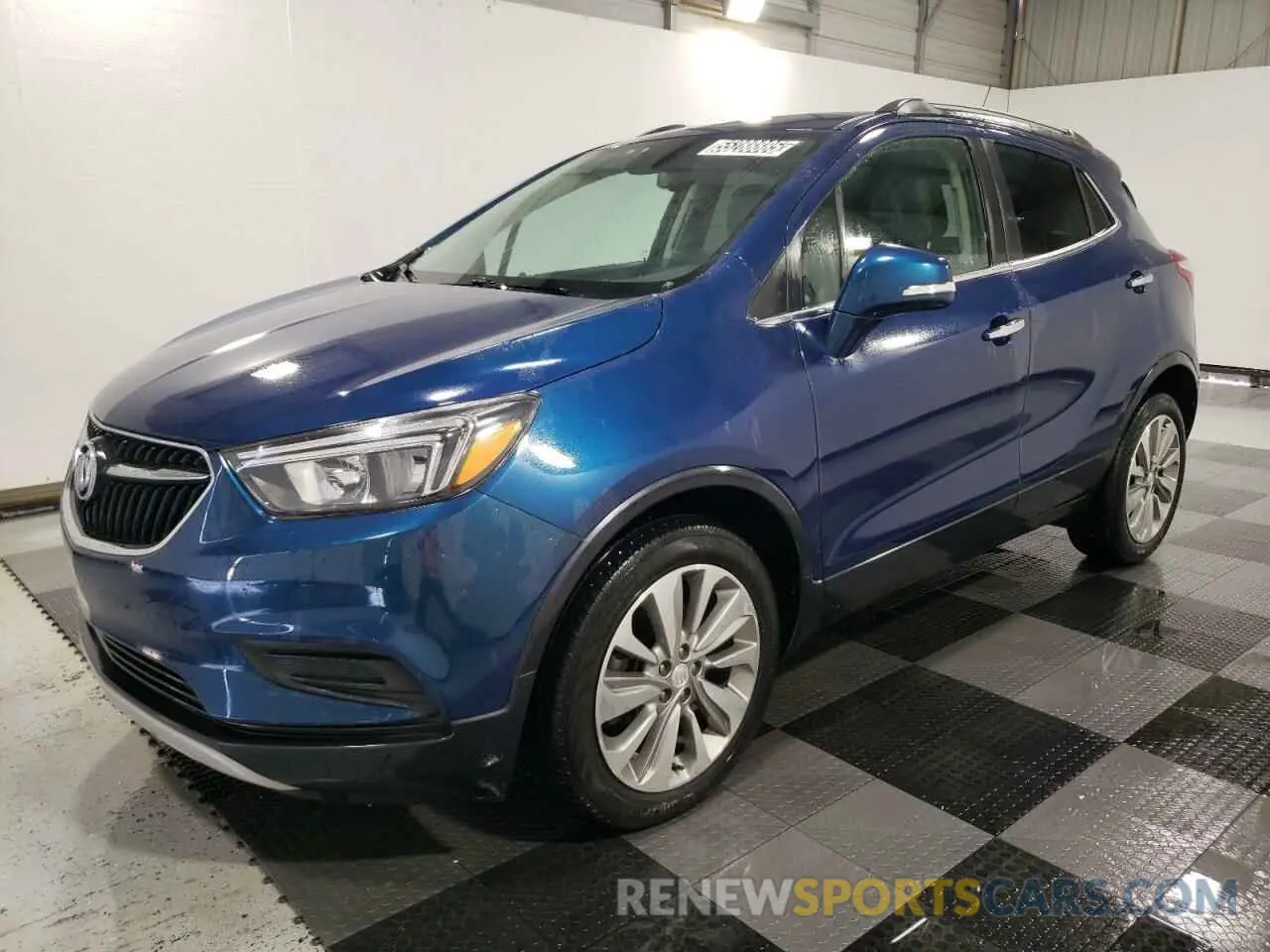 1 Photograph of a damaged car KL4CJASBXKB843235 BUICK ENCORE 2019