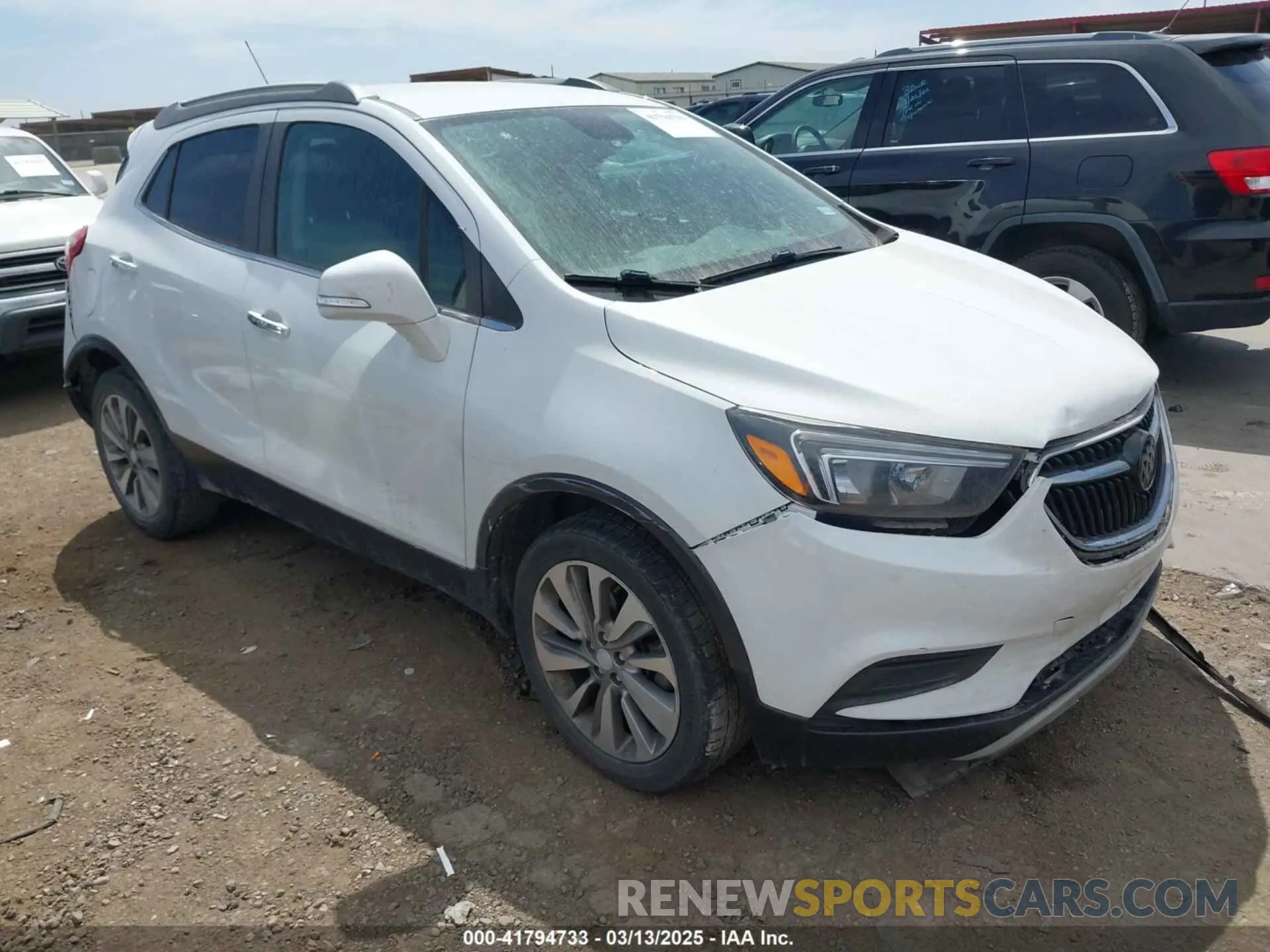 1 Photograph of a damaged car KL4CJASBXKB885324 BUICK ENCORE 2019