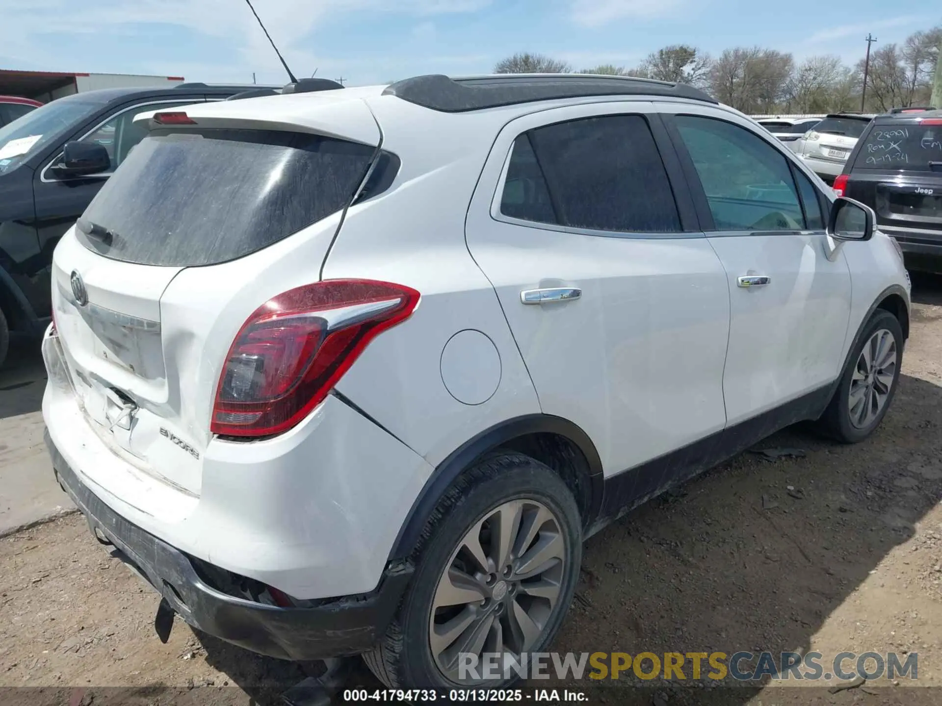 4 Photograph of a damaged car KL4CJASBXKB885324 BUICK ENCORE 2019