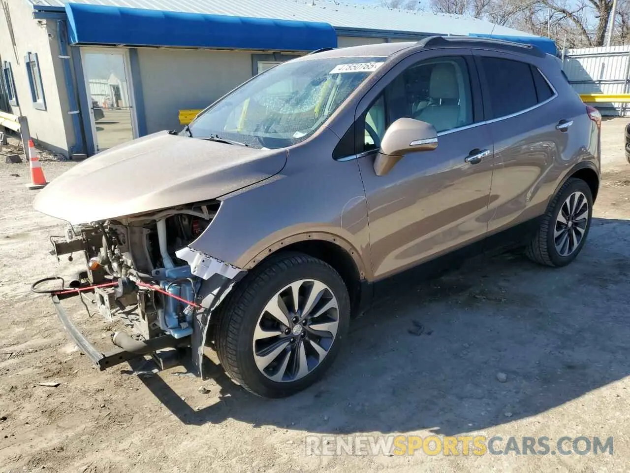 1 Photograph of a damaged car KL4CJCSB3KB712840 BUICK ENCORE 2019