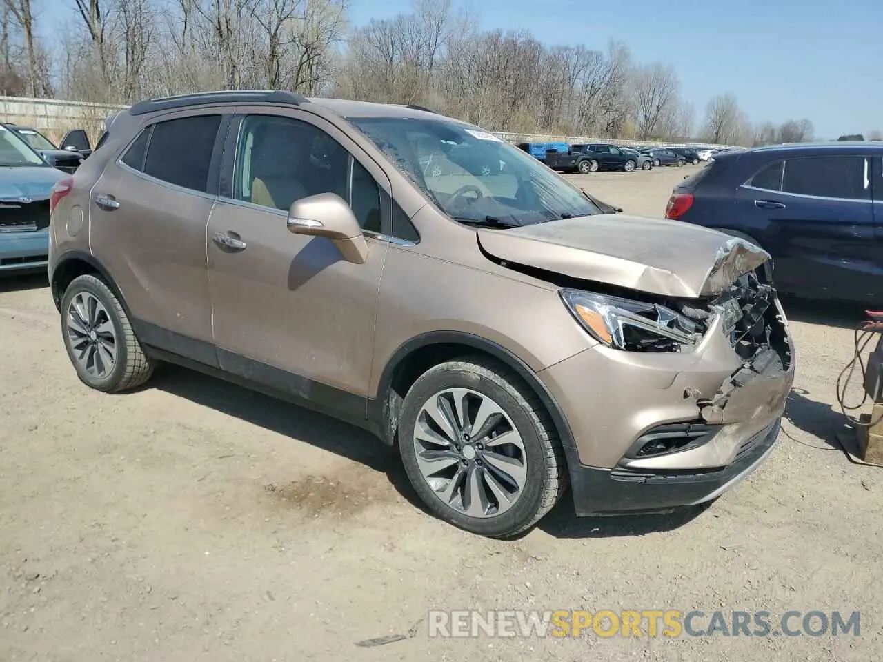 4 Photograph of a damaged car KL4CJCSB7KB702618 BUICK ENCORE 2019