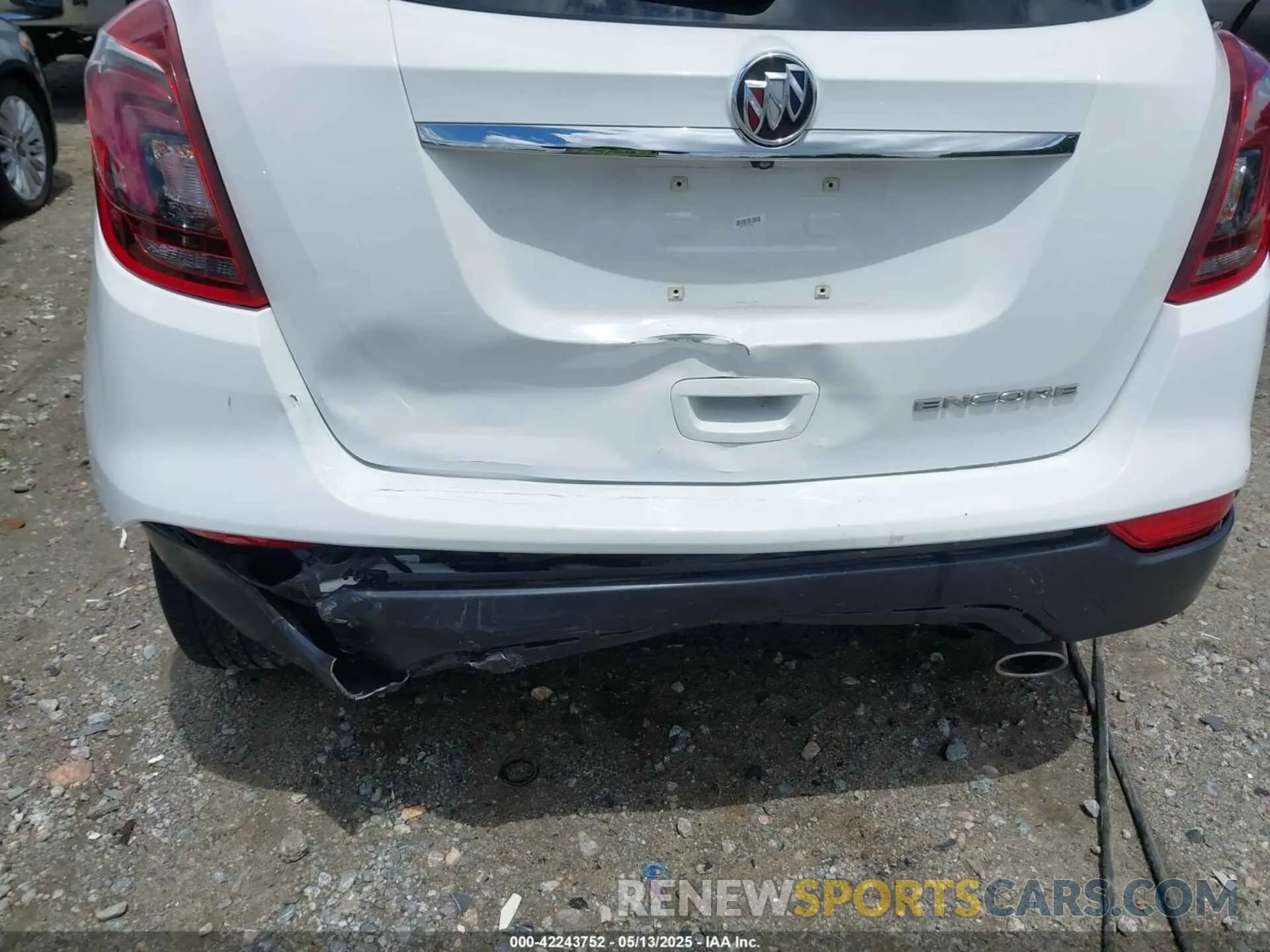17 Photograph of a damaged car KL4CJCSM0KB842074 BUICK ENCORE 2019
