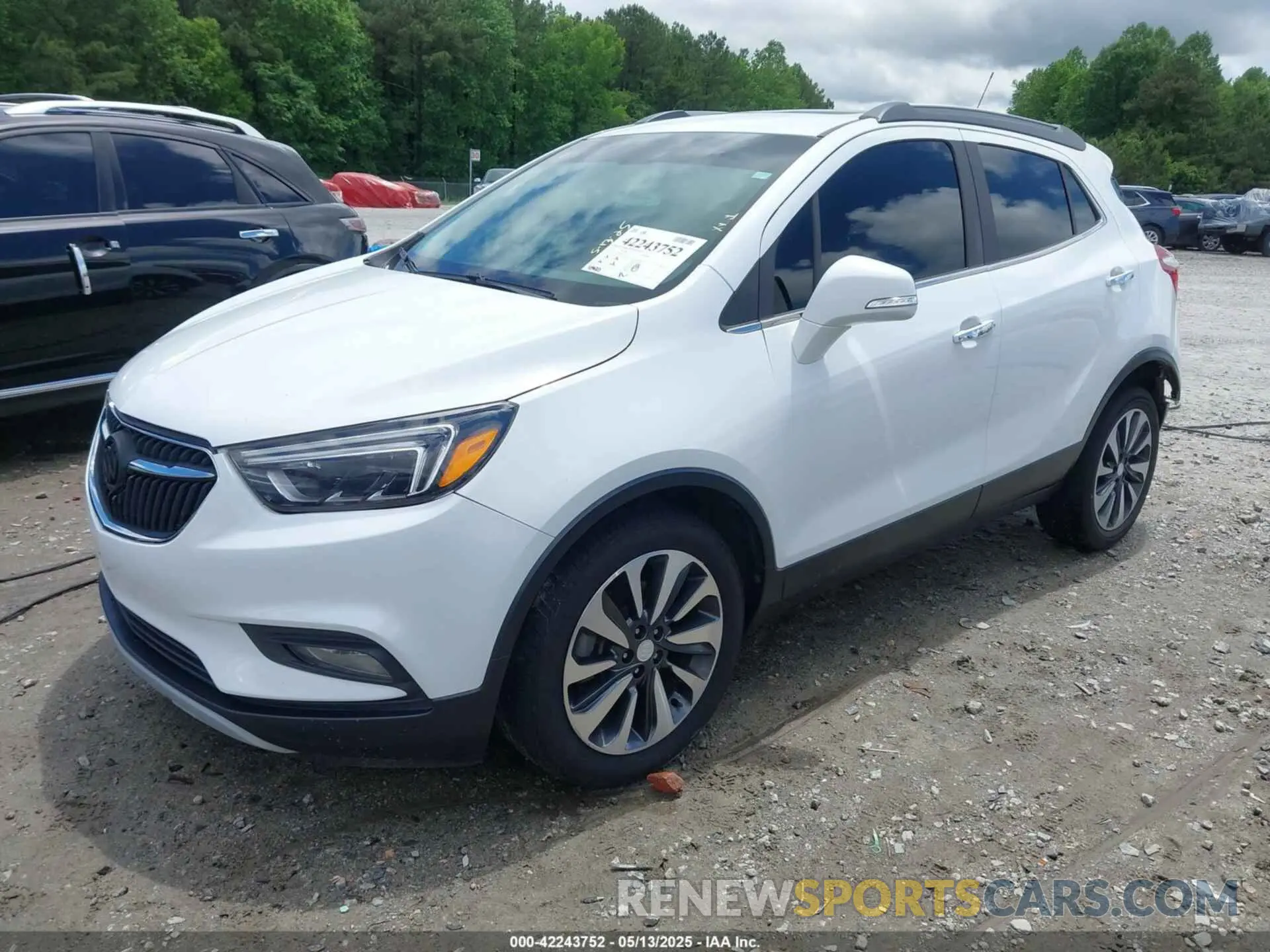 2 Photograph of a damaged car KL4CJCSM0KB842074 BUICK ENCORE 2019