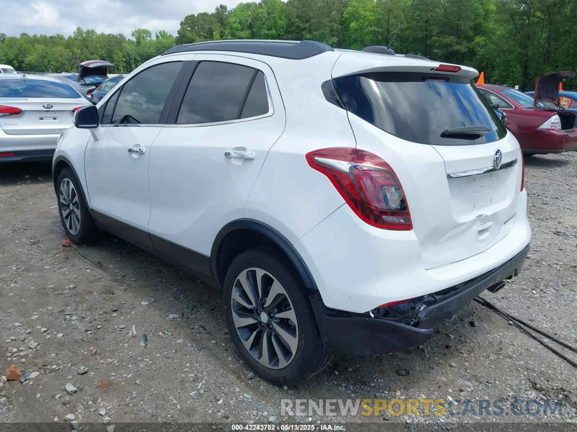 3 Photograph of a damaged car KL4CJCSM0KB842074 BUICK ENCORE 2019