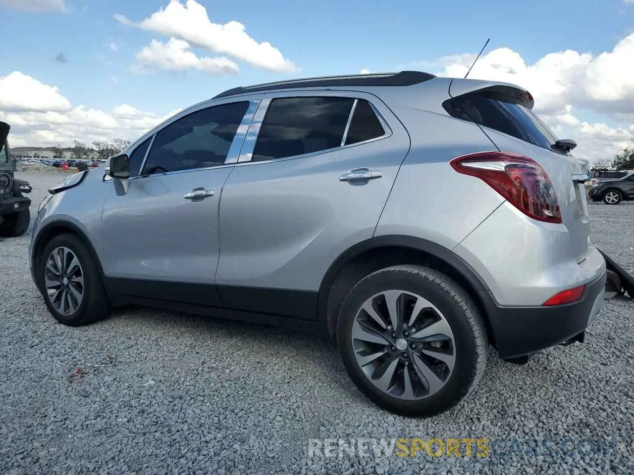 2 Photograph of a damaged car KL4CJCSM1KB758507 BUICK ENCORE 2019
