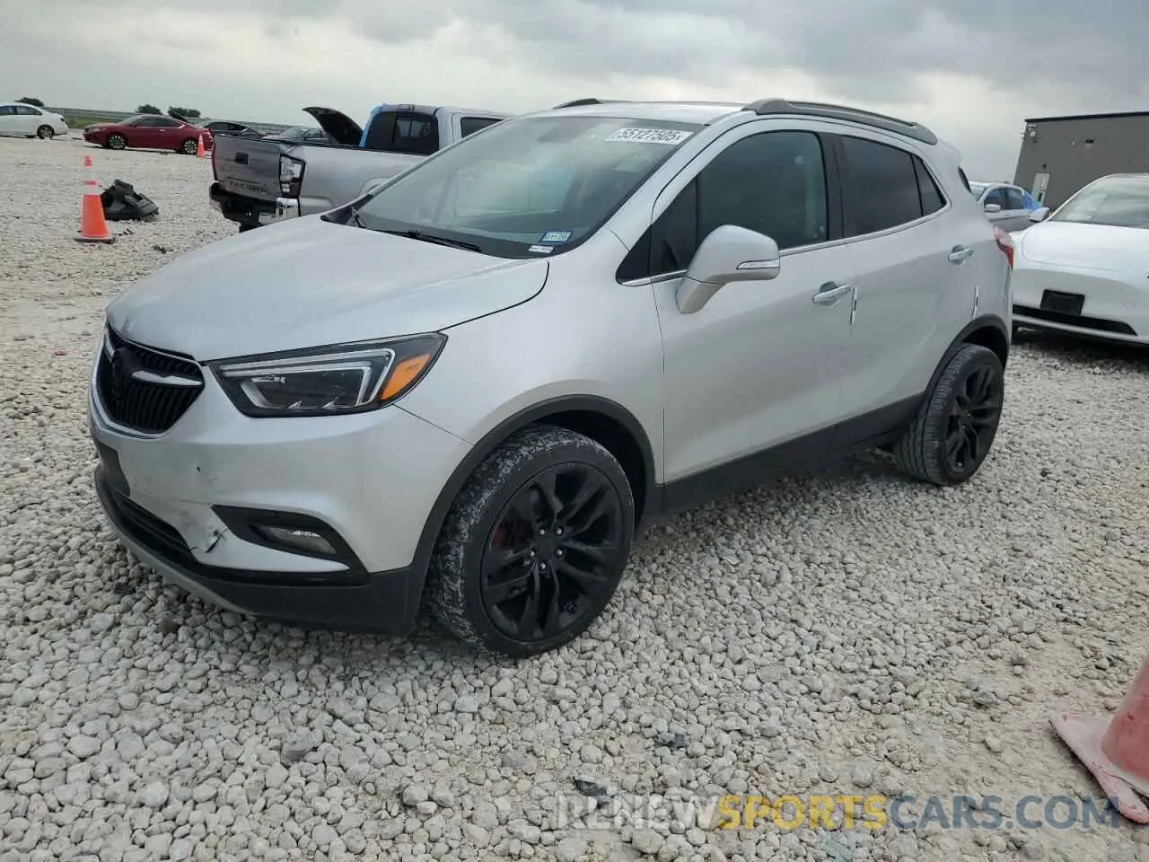 1 Photograph of a damaged car KL4CJCSM2KB805804 BUICK ENCORE 2019