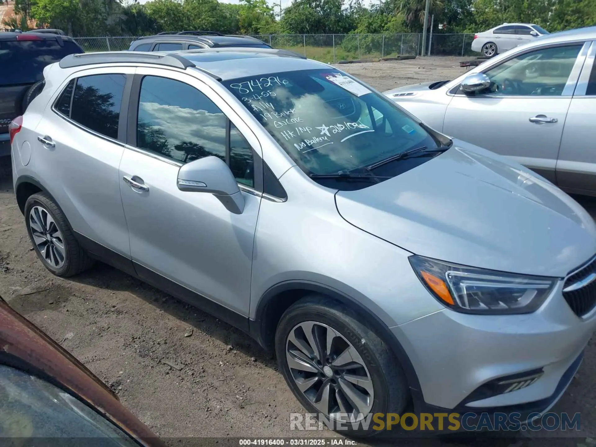 13 Photograph of a damaged car KL4CJCSM2KB874296 BUICK ENCORE 2019