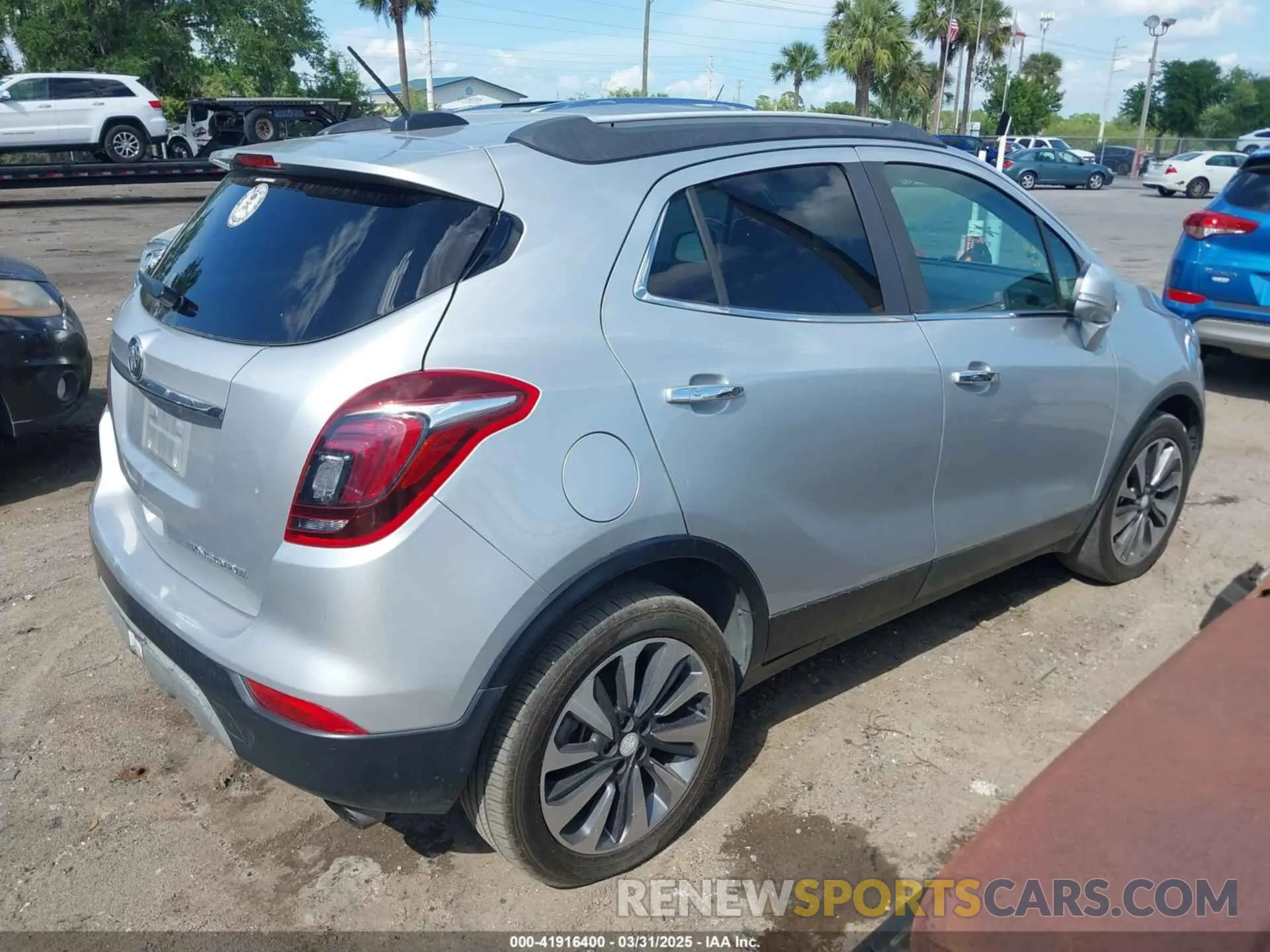 4 Photograph of a damaged car KL4CJCSM2KB874296 BUICK ENCORE 2019