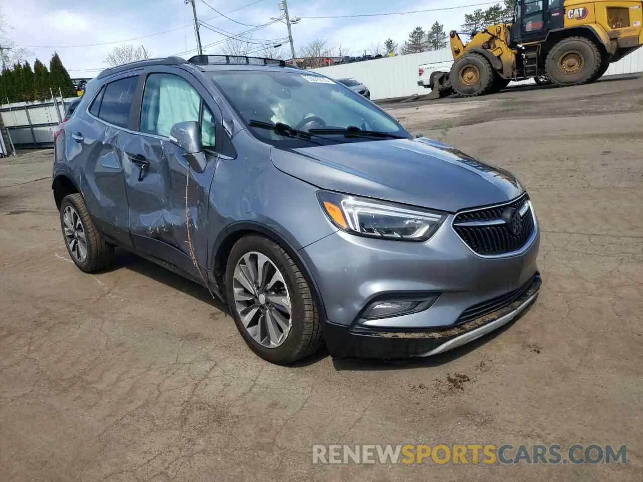 4 Photograph of a damaged car KL4CJCSM3KB783831 BUICK ENCORE 2019
