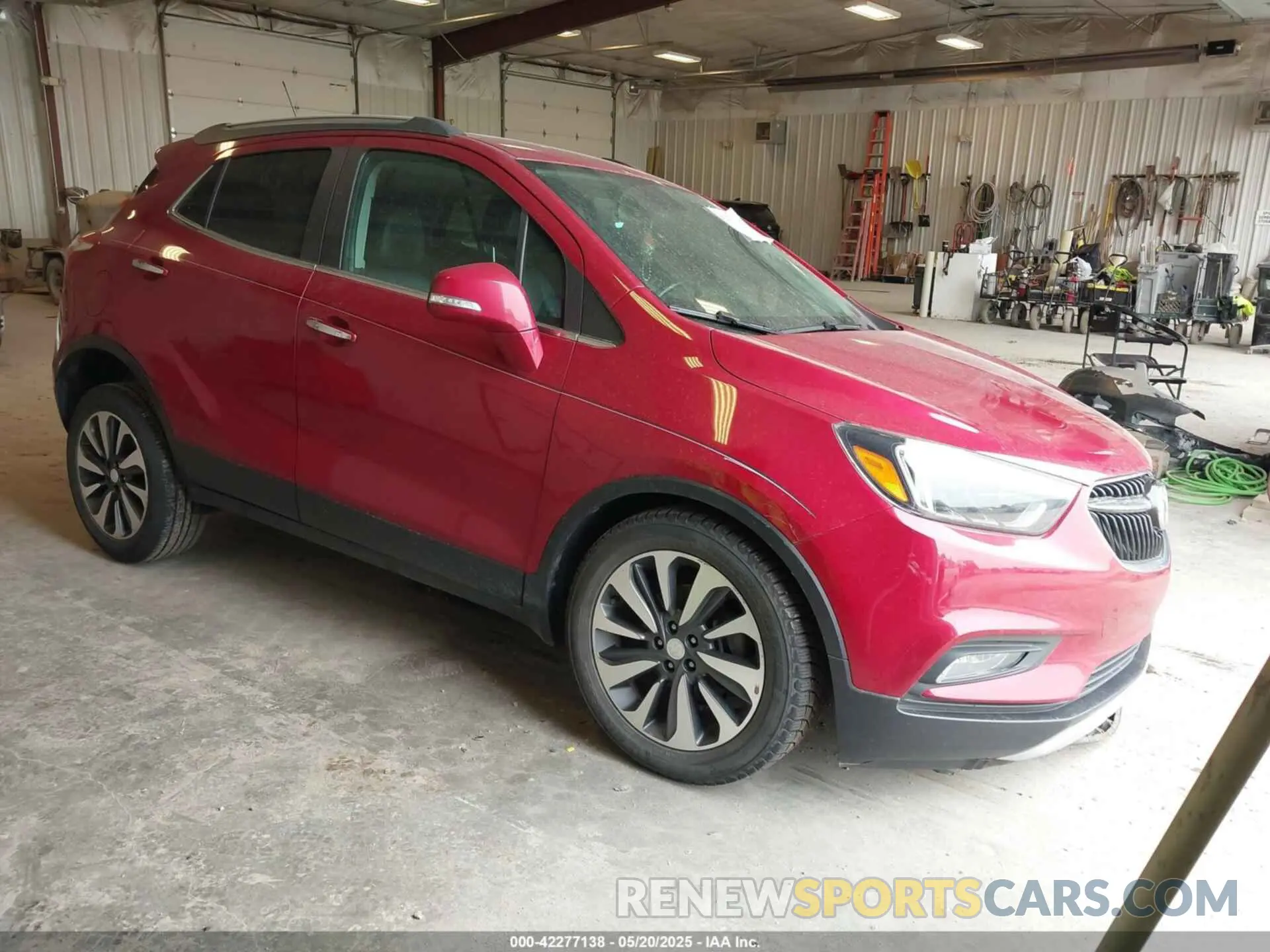 1 Photograph of a damaged car KL4CJCSM5KB741077 BUICK ENCORE 2019