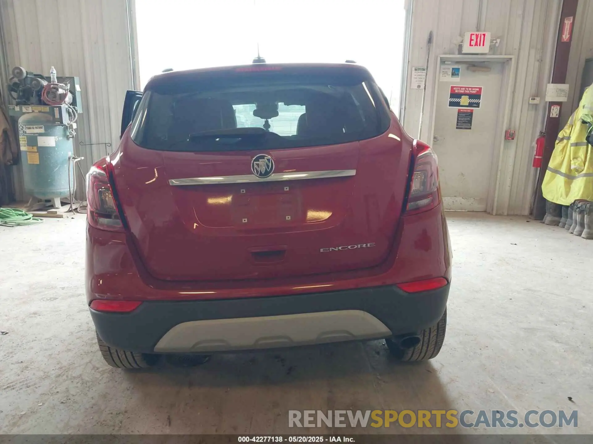 17 Photograph of a damaged car KL4CJCSM5KB741077 BUICK ENCORE 2019