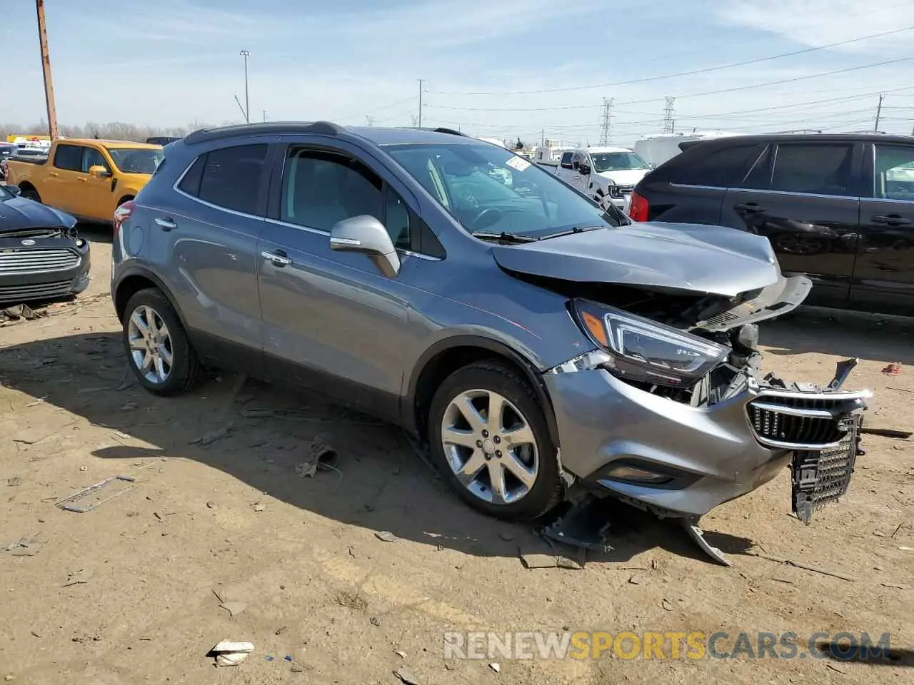 4 Photograph of a damaged car KL4CJCSM7KB741419 BUICK ENCORE 2019