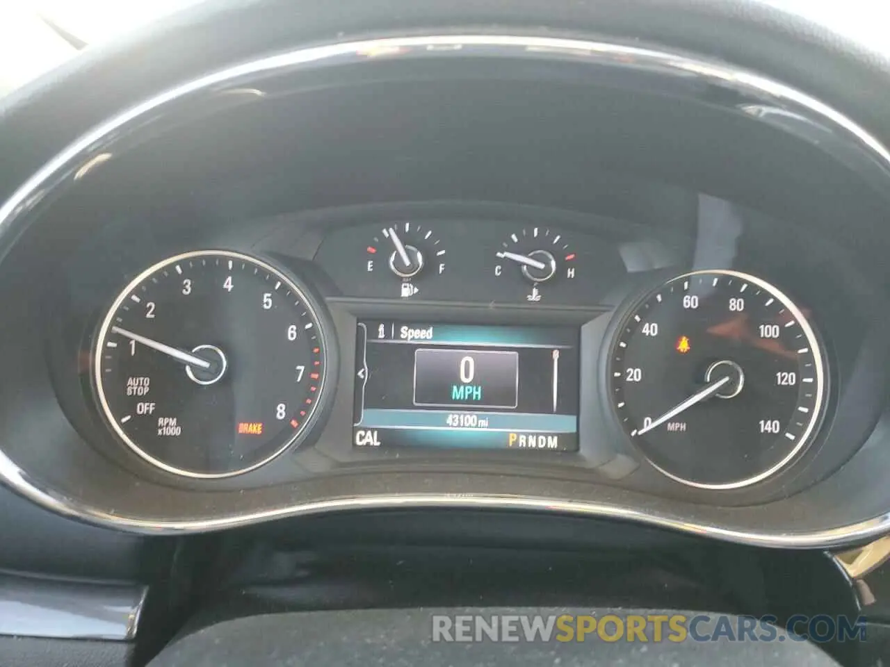 9 Photograph of a damaged car KL4CJCSM7KB741419 BUICK ENCORE 2019