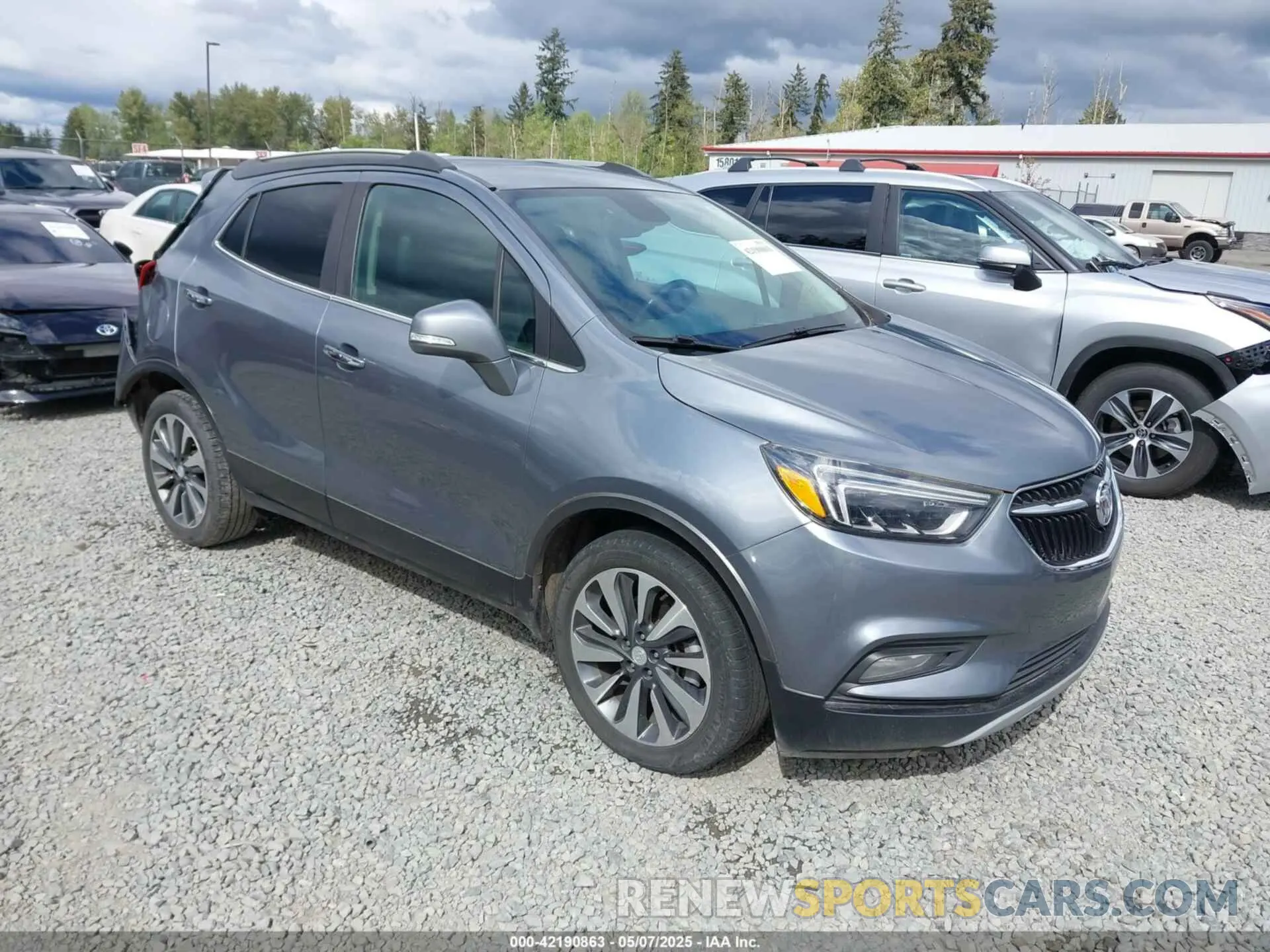 1 Photograph of a damaged car KL4CJCSM7KB781435 BUICK ENCORE 2019