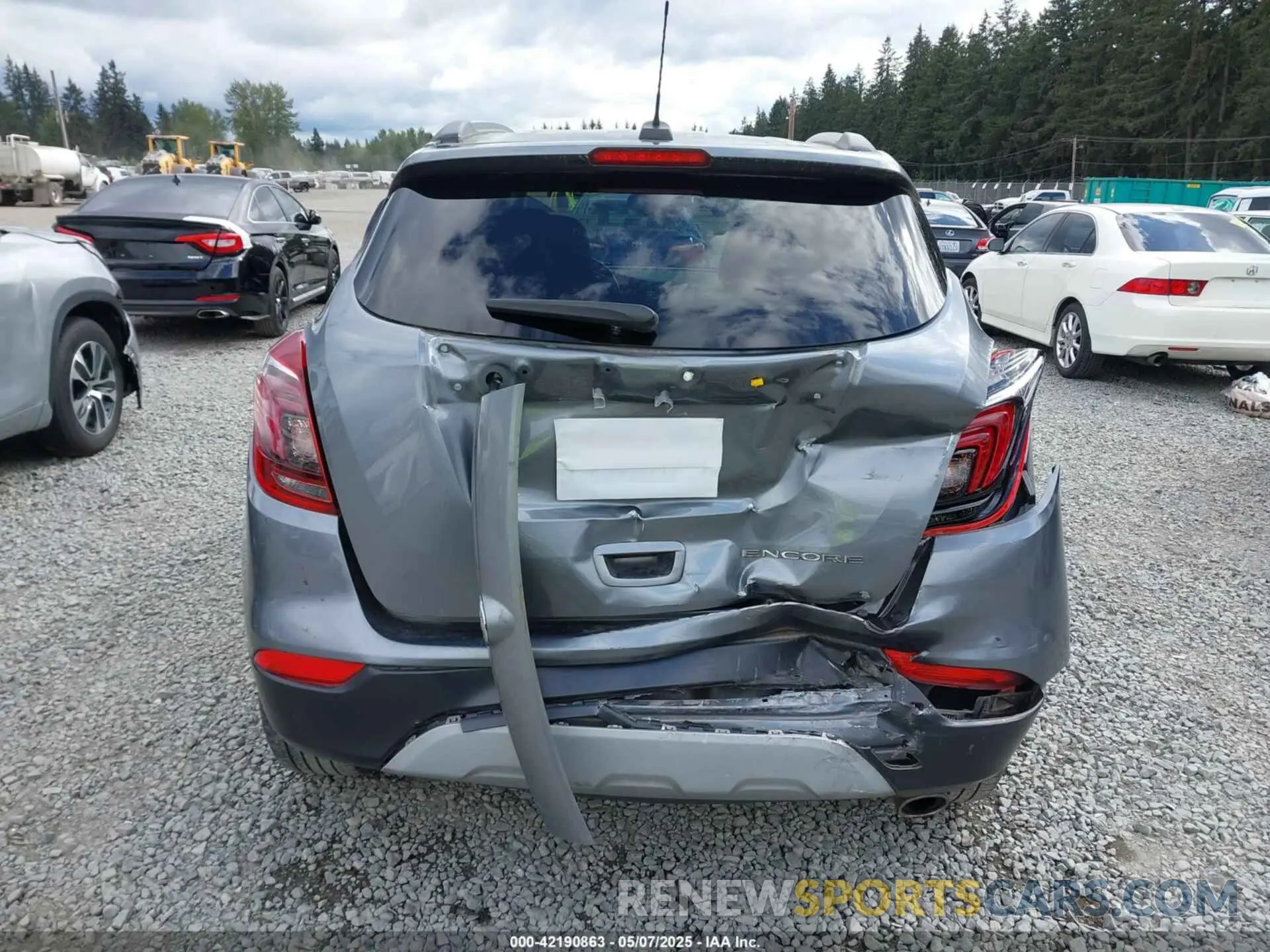 16 Photograph of a damaged car KL4CJCSM7KB781435 BUICK ENCORE 2019