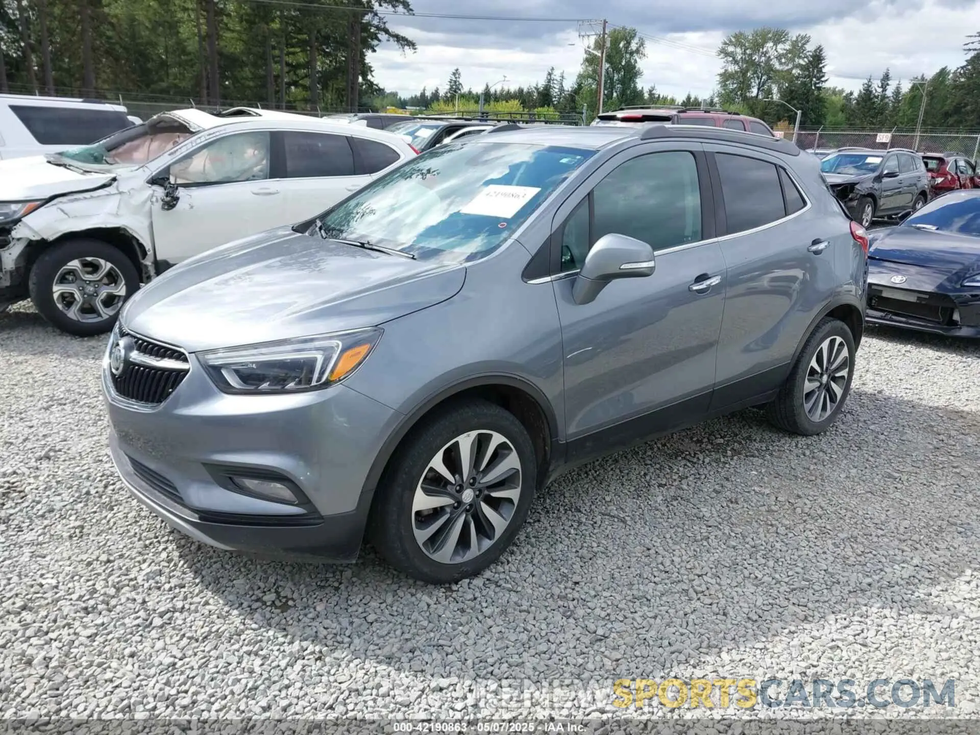 2 Photograph of a damaged car KL4CJCSM7KB781435 BUICK ENCORE 2019