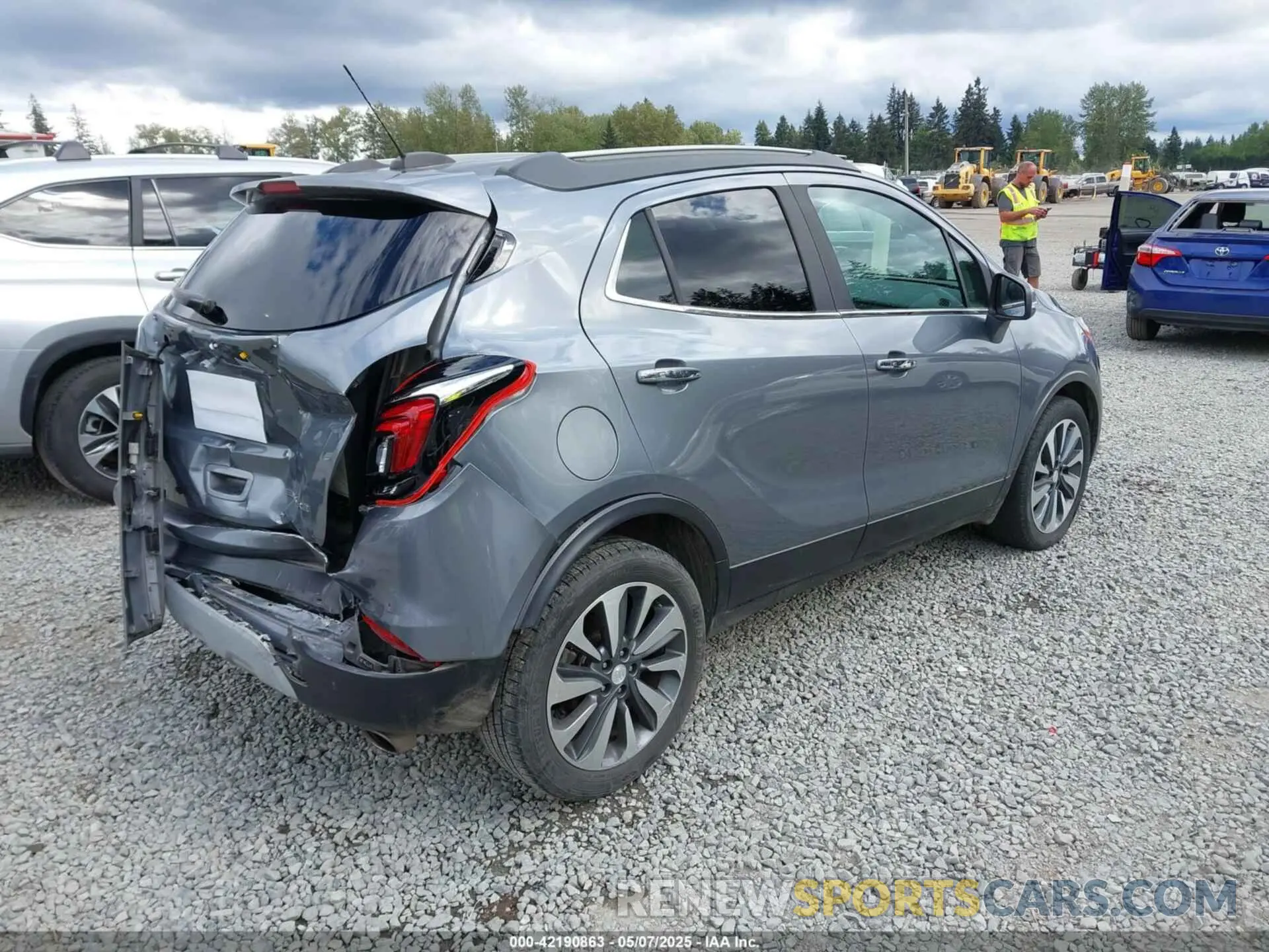 4 Photograph of a damaged car KL4CJCSM7KB781435 BUICK ENCORE 2019