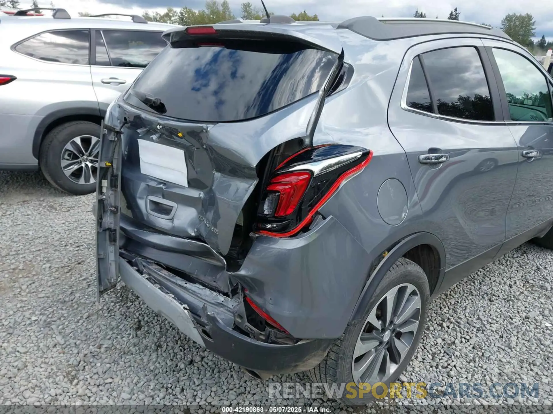 6 Photograph of a damaged car KL4CJCSM7KB781435 BUICK ENCORE 2019