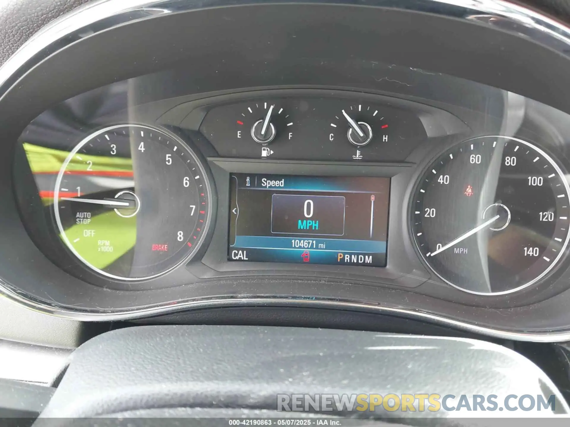 7 Photograph of a damaged car KL4CJCSM7KB781435 BUICK ENCORE 2019