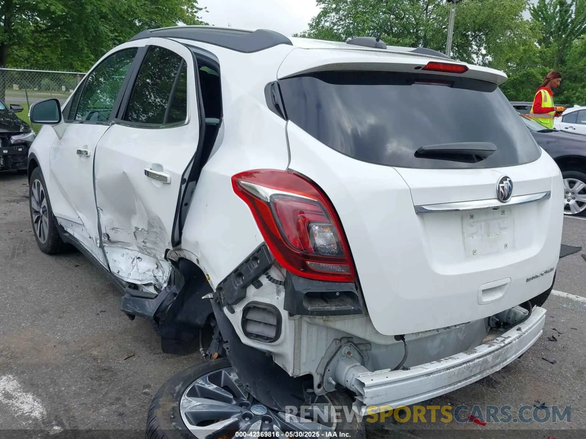 3 Photograph of a damaged car KL4CJCSM7KB783492 BUICK ENCORE 2019