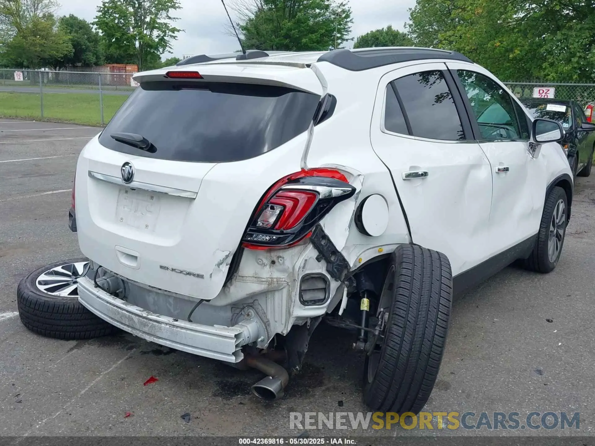 4 Photograph of a damaged car KL4CJCSM7KB783492 BUICK ENCORE 2019