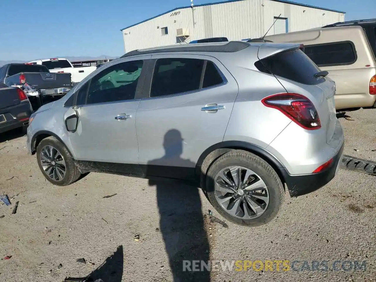 2 Photograph of a damaged car KL4CJCSM7KB809976 BUICK ENCORE 2019