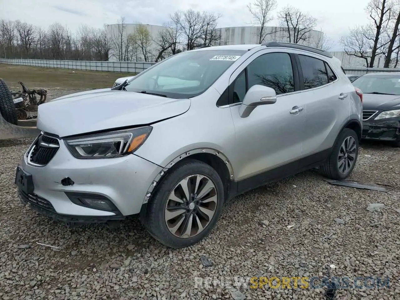 1 Photograph of a damaged car KL4CJCSM7KB869465 BUICK ENCORE 2019
