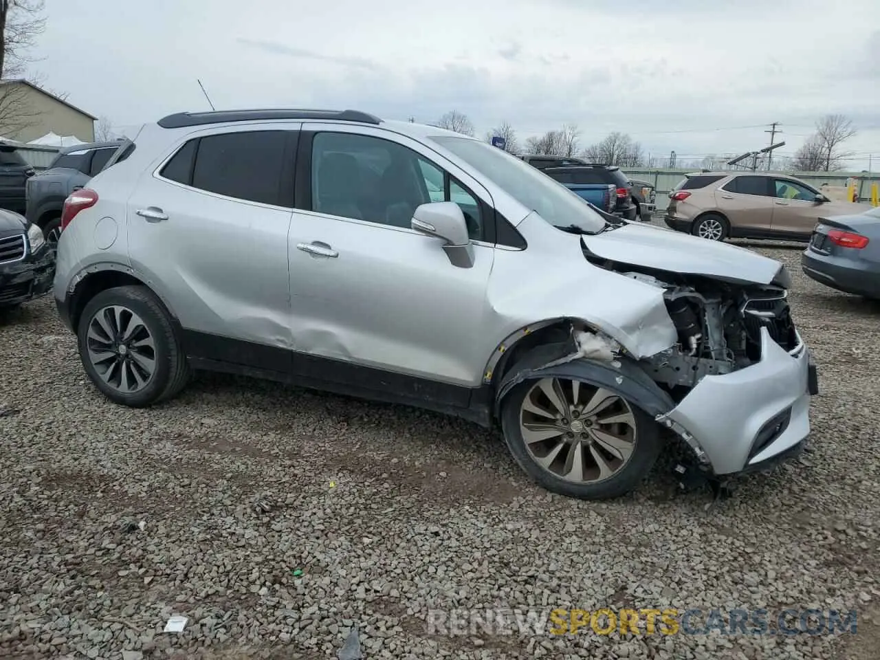 4 Photograph of a damaged car KL4CJCSM7KB869465 BUICK ENCORE 2019