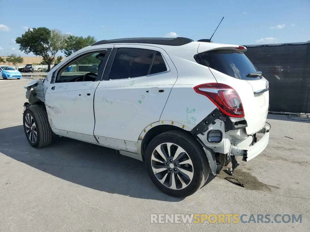 2 Photograph of a damaged car KL4CJCSM8KB728422 BUICK ENCORE 2019