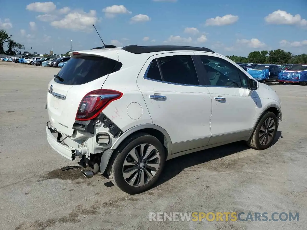 3 Photograph of a damaged car KL4CJCSM8KB728422 BUICK ENCORE 2019