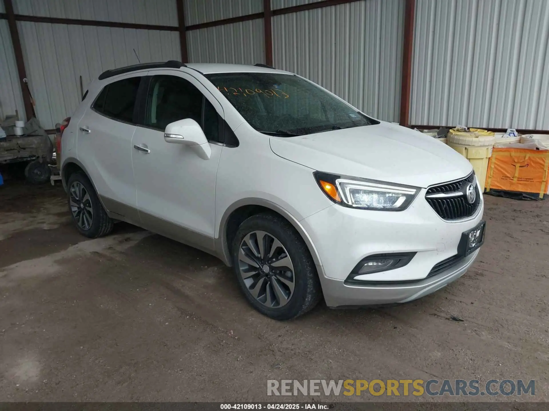 1 Photograph of a damaged car KL4CJCSM8KB813695 BUICK ENCORE 2019