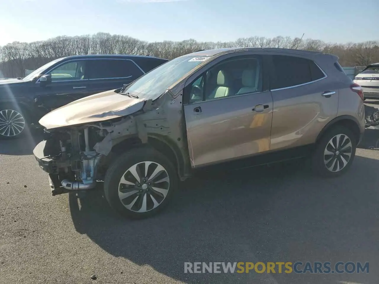 1 Photograph of a damaged car KL4CJCSM8KB866705 BUICK ENCORE 2019