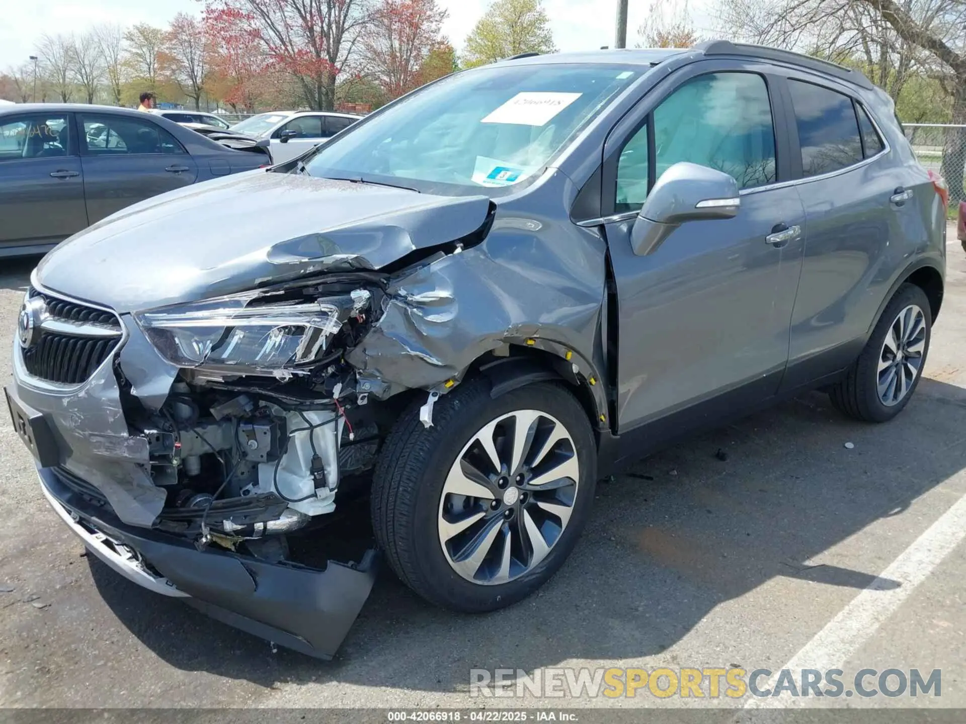 2 Photograph of a damaged car KL4CJCSMXKB940285 BUICK ENCORE 2019