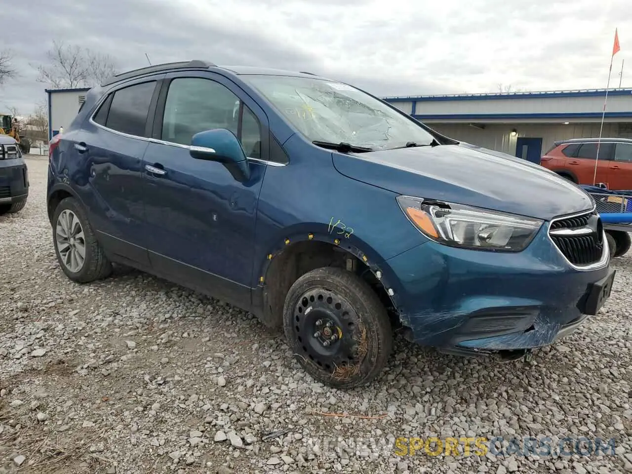 4 Photograph of a damaged car KL4CJESB0KB766043 BUICK ENCORE 2019