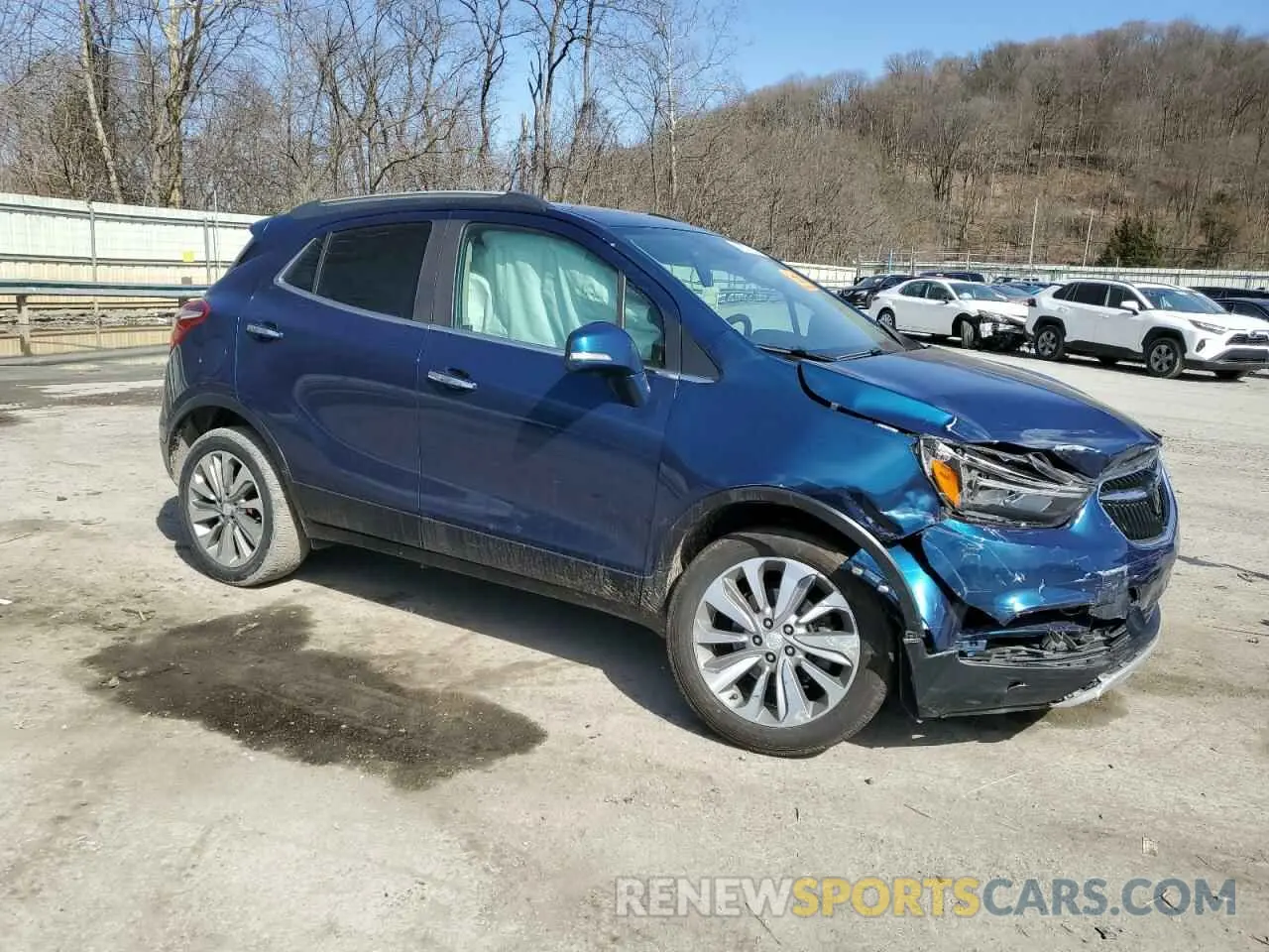 4 Photograph of a damaged car KL4CJESB0KB837502 BUICK ENCORE 2019