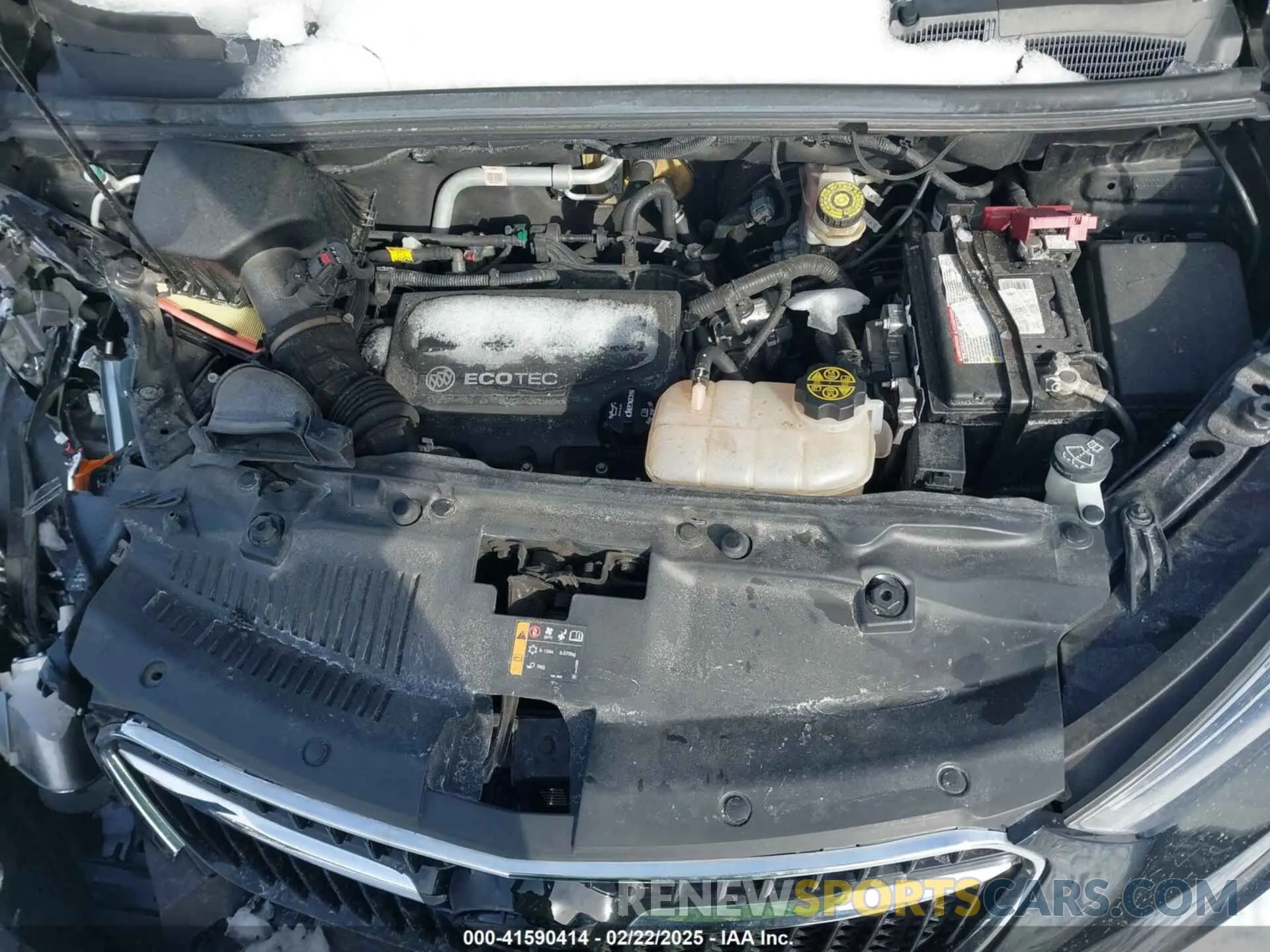 10 Photograph of a damaged car KL4CJESB1KB703422 BUICK ENCORE 2019