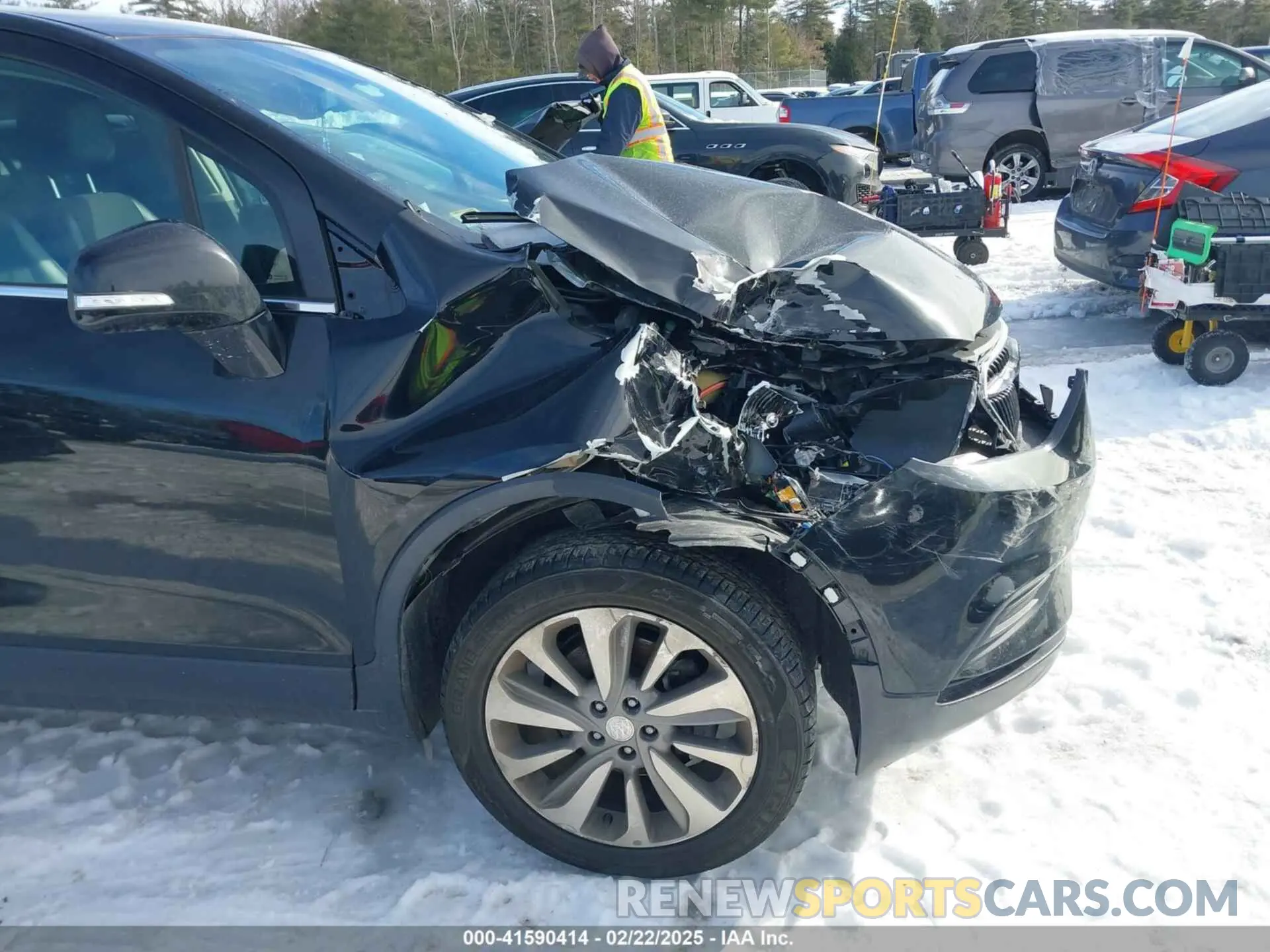 17 Photograph of a damaged car KL4CJESB1KB703422 BUICK ENCORE 2019